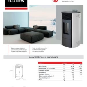 Estufa de Pellet Eco New