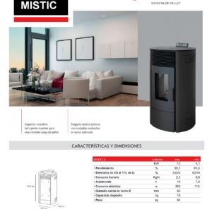 Estufa de Pellet Mistic
